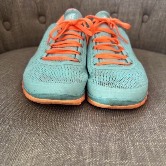 Nike Free 3.0 Sneakers Womens Sz 9.5 Teal Orange Athletic Running Shoes - Picture 3 of 10
